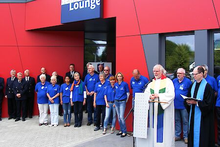 „Seafarers‘ Lounge“ am Kieler Kreuzfahrtterminal eröffnet