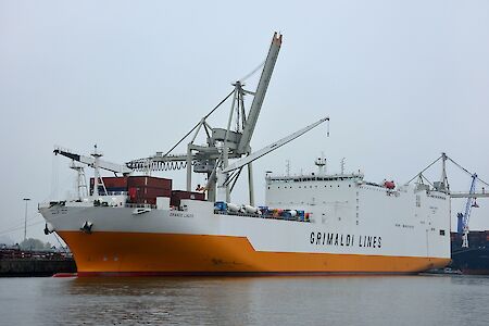 Moderner, größer, effizienter – neue Ro/Ro-Multipurpose-Schiffe von Grimaldi schaffen rund 40 Prozent mehr Ladekapazität bei weniger Treibstoffverbrauch