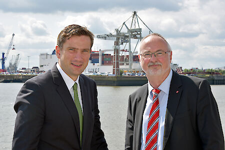 Sachsen bekennt sich zum Hafenstandort Hamburg - Staatsminister Dulig: „Die Hansestadt ist unser Tor zur Welt“