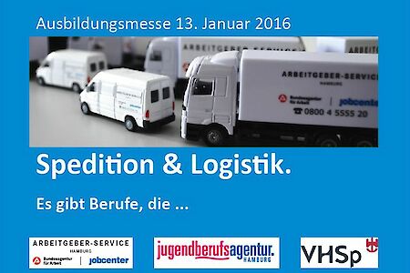 Ausbildungsmesse Spedition und Logistik am 13.01.2016 
