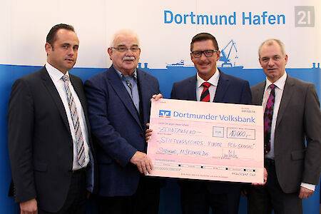Dortmunder Hafen AG spendet 10.000 Euro für Kinder der PCB-Opfer 