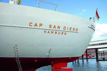 29. Juli bis 7. August: Keine Besichtigung der Cap San Diego