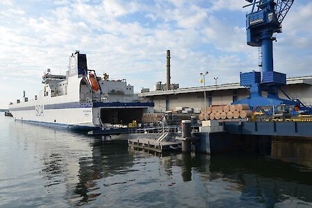 SCA-Logistikterminal im Kieler Ostuferhafen feierlich eingeweiht 