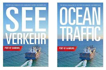 The new issue of Port of Hamburg Magazine with main topic “Ocean Traffic” is out now