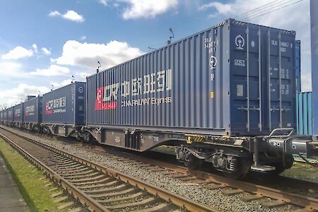 New Route for Container Trains in UTLC Services