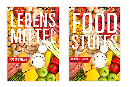 Jetzt wird’s lecker: Das neue Port of Hamburg Magazine mit Schwerpunkt Lebensmittel ist da