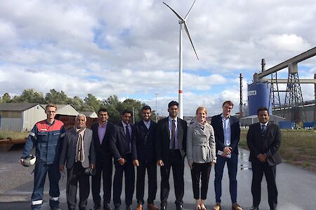 Sri Lanka Delegation aus dem Bereich Windenergie und Netze besucht Hamburg