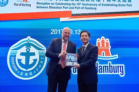 10 Jahre Hafenpartnerschaft mit Shenzhen