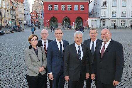 Wirtschafts- und Verkehrsminister der Küstenländer haben in Greifswald getagt