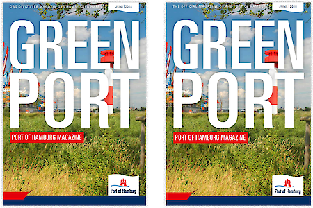 Jetzt wird’s grün: Das neue Port of Hamburg Magazine zum Thema „Green Port“ ist da