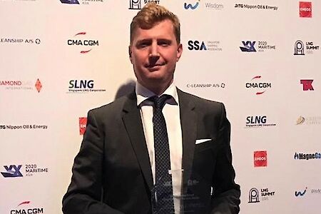 CMA CGM receives the Award for Most Accomplished Asia Pacific Ship Owner at the Maritime2020 Summit in Singapore