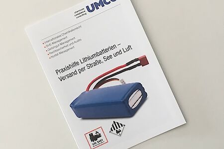 UMCO Update: Faltblatt Transport von Lithiumbatterien 