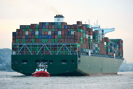 Erstanlauf: Neuer Asiendienst der OCEAN Allianz im Hamburger Hafen
