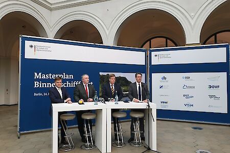 „Masterplan Binnenschifffahrt“ in Berlin vorgestellt: BDB begrüßt neues Maßnahmenpaket zur Stärkung der Schifffahrt