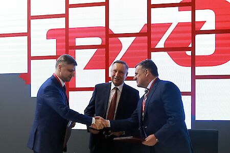 A trilateral agreement on the implementation of the project to create a transport and logistics center "Bronka" has been signed