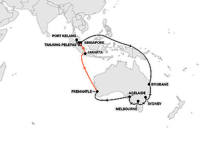 Hapag-Lloyd führt neue Südostasien – Australien Dienste ein // SEA und S2A starten im Oktober