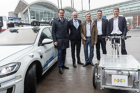 Bundesminister Scheuer und Senator Westhagemann besuchen Hamburgs Teststrecke für automatisiertes und vernetztes Fahren
