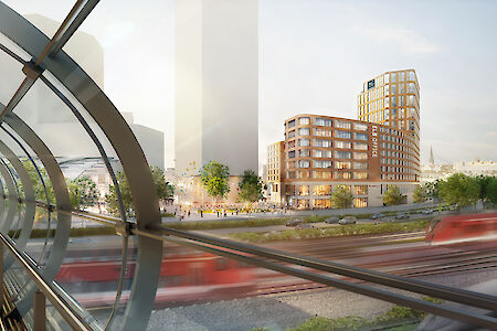 Kongresshotel in der HafenCity Hamburg: Gewinnerentwurf des Architekturwettbewerbs und Hotelbetreiber vorgestellt