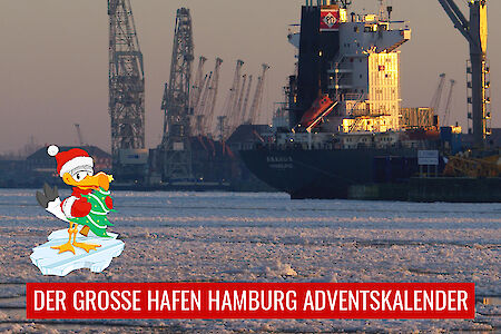 Der große Hafen Hamburg Adventskalender – hinter jedem Türchen ein Stück Hafen