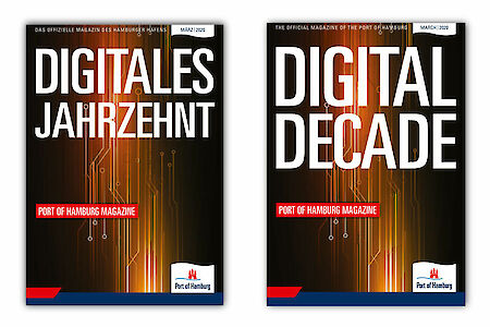 Digitales Jahrzehnt – Das neue Port of Hamburg Magazine zum Thema „Digitalisierung“ ist da