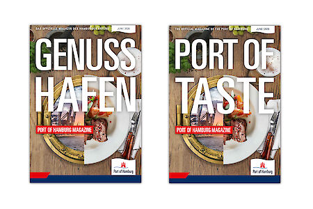  Genusshafen: Das neue Port of Hamburg Magazine ist da 