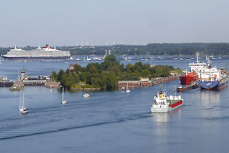Traffic dues for Kiel Canal will be suspended until the end of 2021
