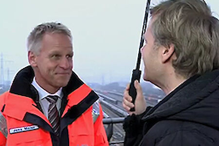 Hafenentwicklung 2014 - HPA Geschäftsführer Jens Meier im Gespräch