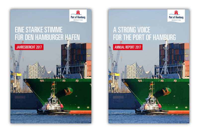 Hafen Hamburg Marketing Jahresbericht 2017