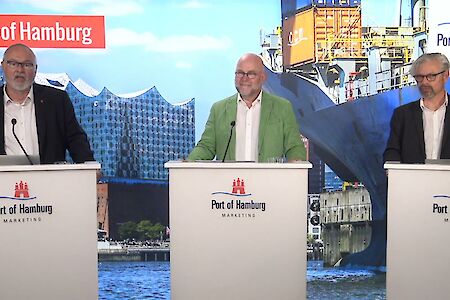 Fragen und Antworten zur Hafen Hamburg Pressekonferenz 1. Halbjahr 2020