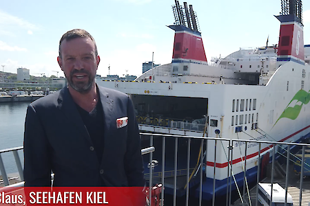 Auswirkungen der Coronakrise auf den Seehafen Kiel - Passagiergeschäft stark zurückgegangen