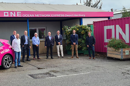Ocean Network Express opens a dedicated container depot in the Port of Hamburg