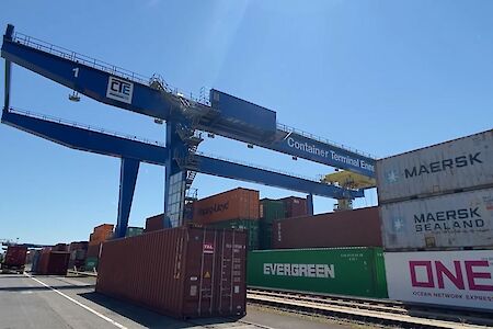 Gateway für Maritime Verkehre: Container Terminal Enns
