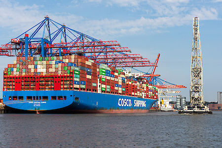 汉堡港口与物流股份公司旗下Container Terminal Tollerort (CTT码头)将成为中远海运的优先枢纽