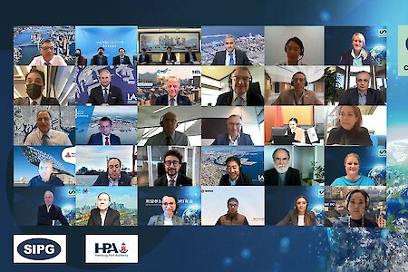 海国际港务集团和汉堡港务局主办第七届chainPORT线上年会