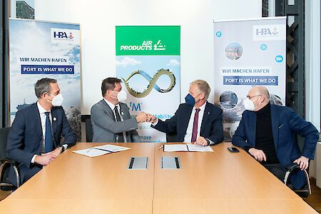 Air Products and the Hamburg Port Authority Sign Memorandum of Understanding