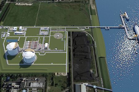 汉堡港Brunsbütttel液化天然气码头规划迈入正轨