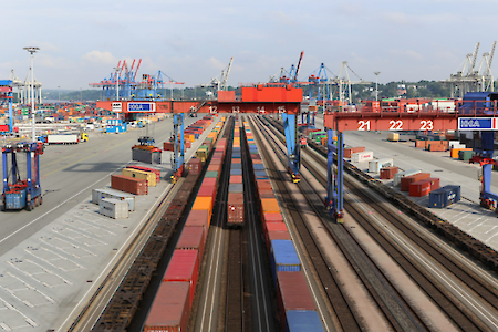 Bundesweites Verlagerungsziel von 25 Prozent Modal-Split könnte bei Hafenbahnen übertroffen werden
