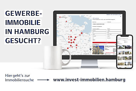 Hamburg Invest mit neuem Gewerbeimmobilienportal