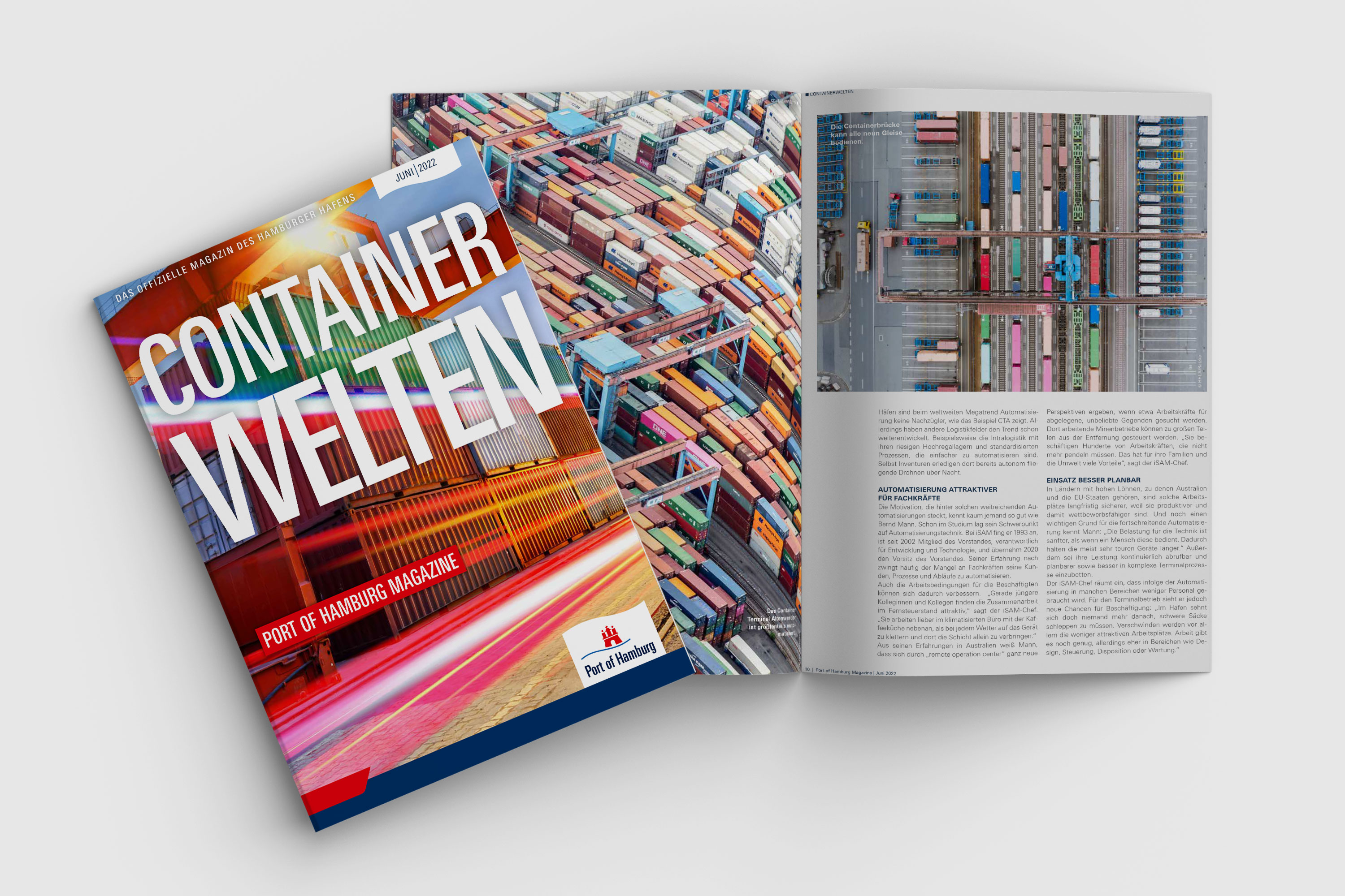 《集装箱运输》——汉堡港杂志2022年第三期