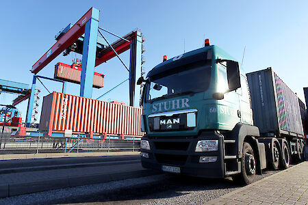 Truck FIT verbessert Zulauf für Fuhrunternehmen zu HHLA-Terminals