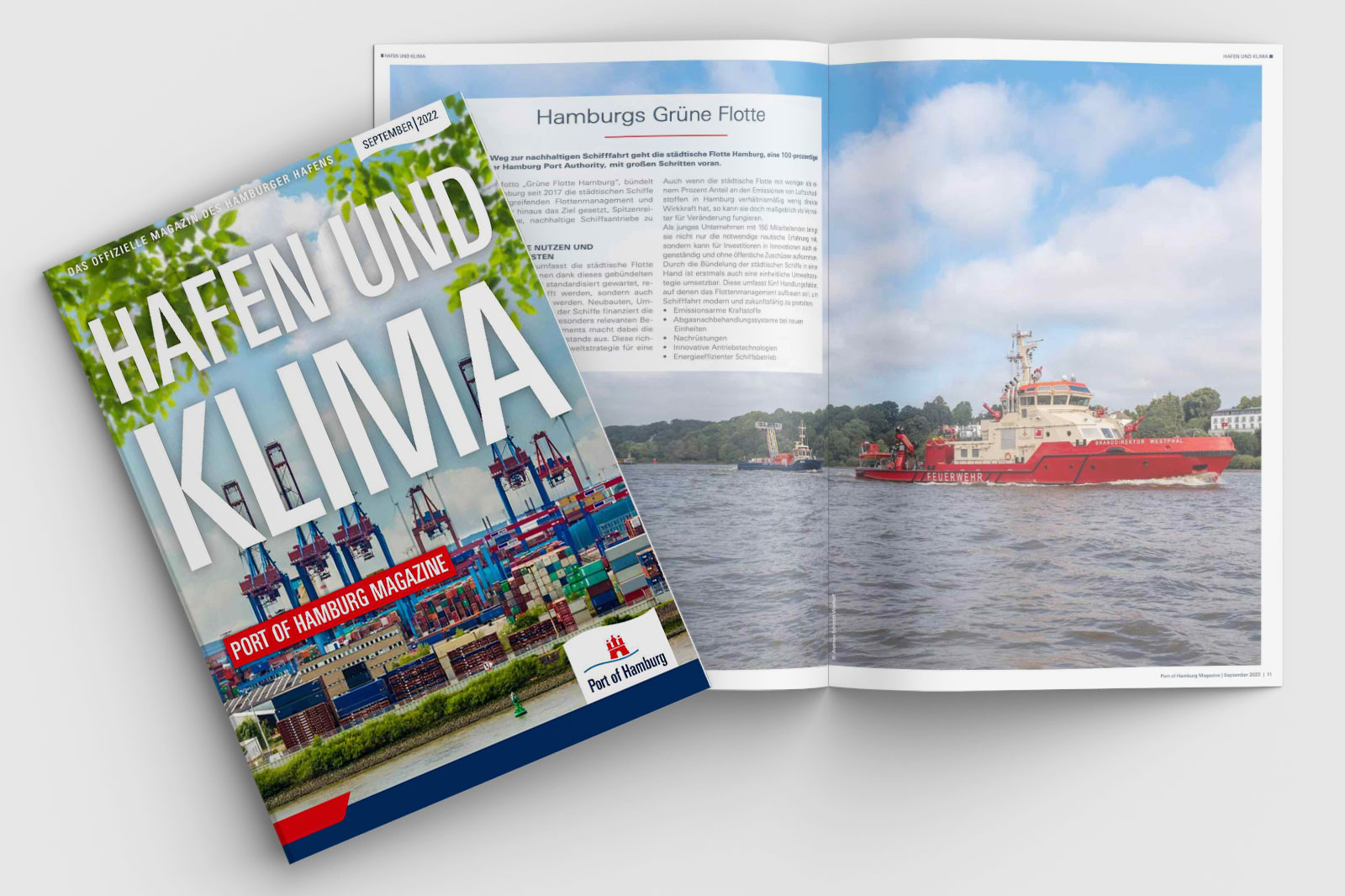 《港口与环境》——汉堡港杂志2022年第三期