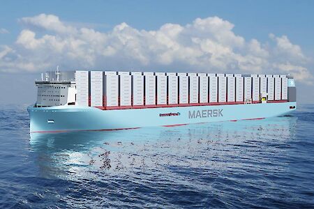 A.P. Moller - Maersk setzt grüne Transformation fort und ordert sechs weitere große Containerschiffe mit Methanol-Antrieb