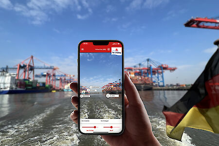 Hamburg Port info live on your smartphone