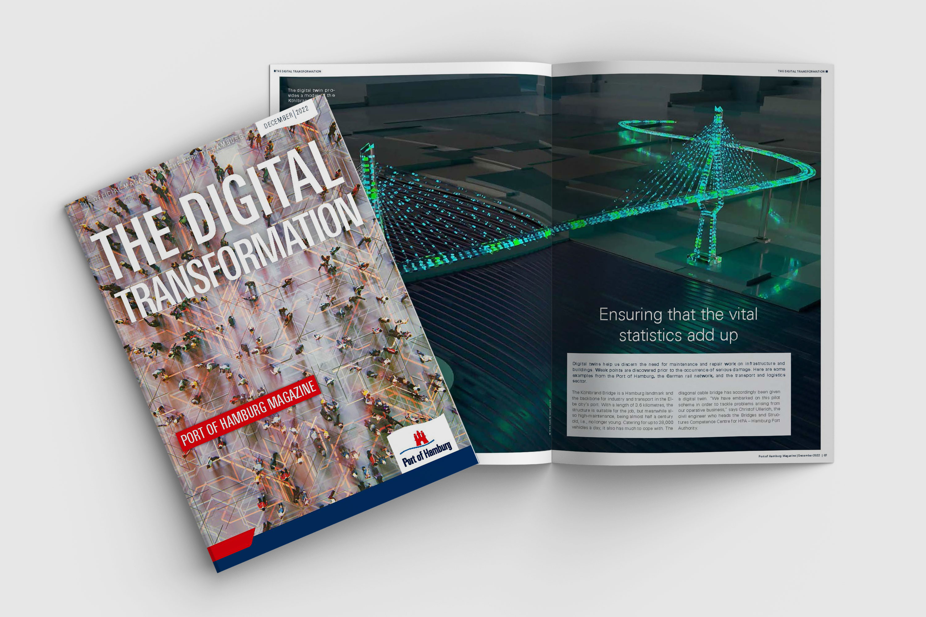 《数字化转型》——汉堡港杂志2022年第四期
