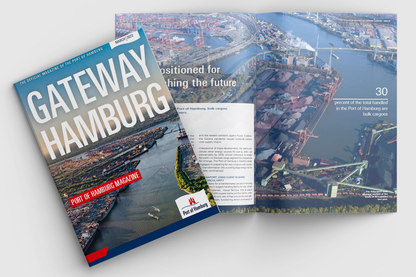 《汉堡门户》——汉堡港杂志2023年第一期