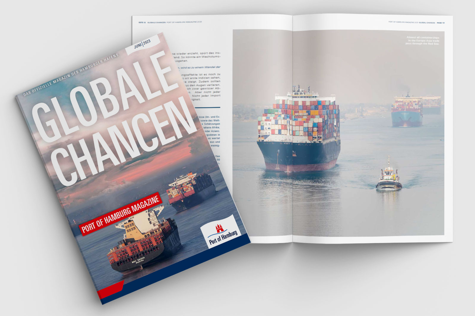《全球商机》——汉堡港杂志2023年第二期